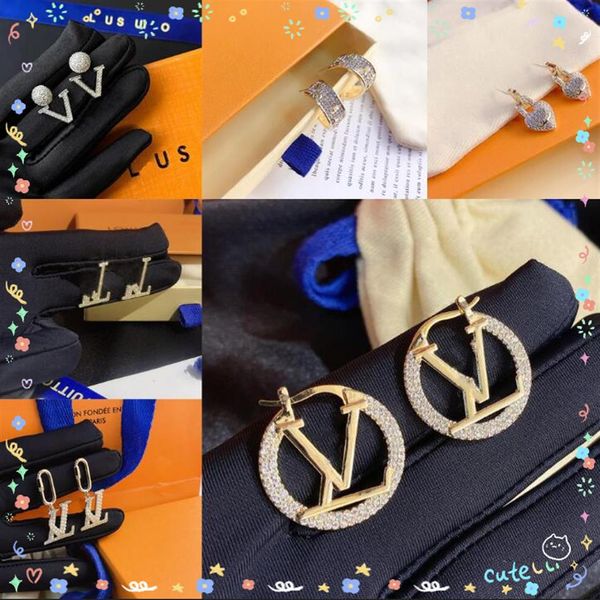 20style fashion designer golden silver stud earrings for women fashion brand letter geometric big earring inlay crystal rhinestone256y
20style fashion designer golden silver stud earrings for women fashion brand letter geometric big earring inlay crystal rhinestone256y