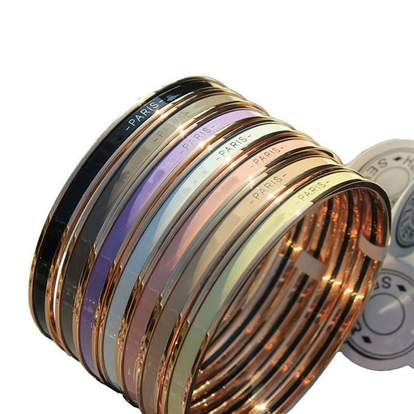 5a quality classic copper uni enamel gold bangle for women designer luxury jewelry fashion women's and men's sterling si292o, Black
5a quality classic copper uni enamel gold bangle for women designer luxury jewelry fashion women's and men's sterling si292o, Black