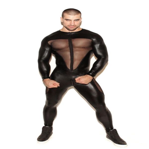 gay men's bondage fetish black stretch pvc look latex spandex jumpsuit -3xl 972254p, Black;brown
gay men's bondage fetish black stretch pvc look latex spandex jumpsuit -3xl 972254p, Black;brown
