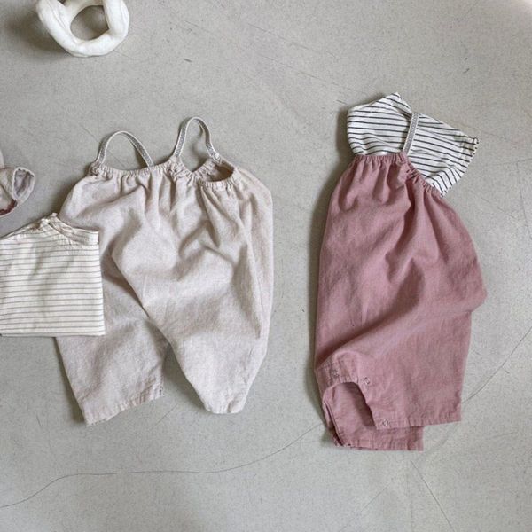 rompers baby summer loose romper cute infant sleeveless jumpsuit boys girls cotton overalls thin clothes 024m 230421, Blue
rompers baby summer loose romper cute infant sleeveless jumpsuit boys girls cotton overalls thin clothes 024m 230421, Blue