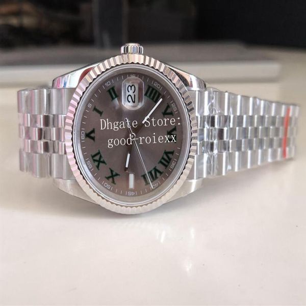 36mm watches men's watch ladies women's automatic 2813 bp factory olive green palm leaf dial 126234 wimbledon mot193d, Slivery;golden
36mm watches men's watch ladies women's automatic 2813 bp factory olive green palm leaf dial 126234 wimbledon mot193d, Slivery;golden