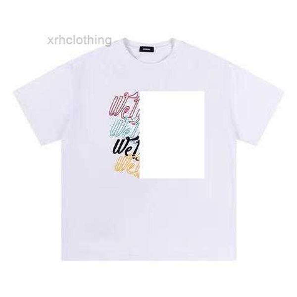 welldone designer t shirt men's t-shirts chaopai spring/summer new gradient letter printing casual short sleeve loose fit and women, White;black
welldone designer t shirt men's t-shirts chaopai spring/summer new gradient letter printing casual short sleeve loose fit and women, White;black