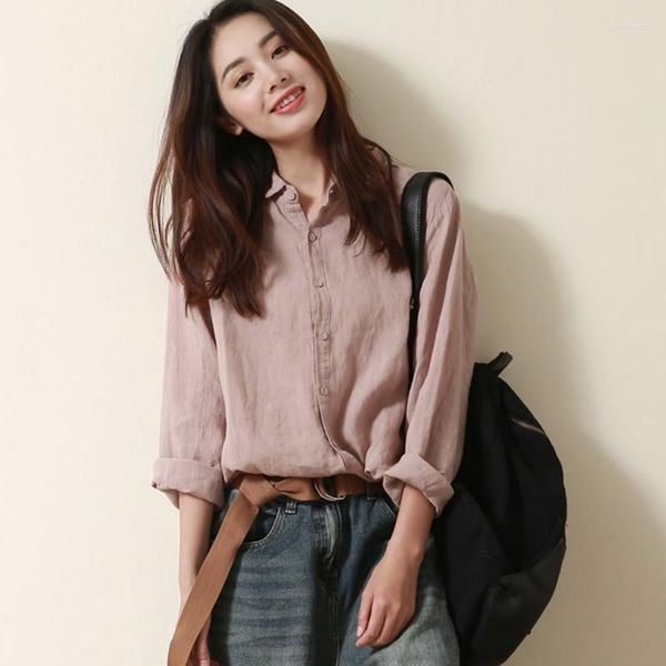 Women' Blouses 2023 Women Shirts Long Sleeve Turn-Down Collar Solid Ladies Chiffon Tops OL Office Style Chemise Femme K162, Black
Women' Blouses 2023 Women Shirts Long Sleeve Turn-Down Collar Solid Ladies Chiffon Tops OL Office Style Chemise Femme K162, Black