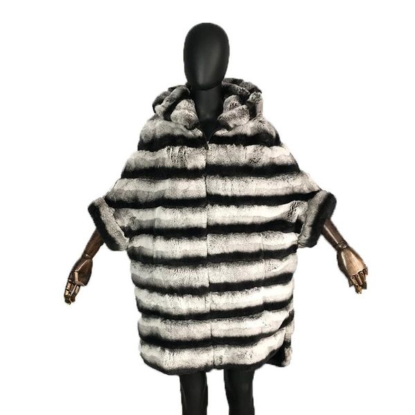 fur 2022 new fashion hooded batwing sleeve coat real rabbit fur jacket female long fluffy warm overcoat customizable, Black
fur 2022 new fashion hooded batwing sleeve coat real rabbit fur jacket female long fluffy warm overcoat customizable, Black