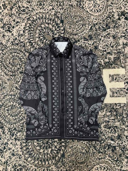 2023 summer fashions mens designer beautiful printing shirts - us size shirts - great mens designer long sleeve shirts, White;black
2023 summer fashions mens designer beautiful printing shirts - us size shirts - great mens designer long sleeve shirts, White;black