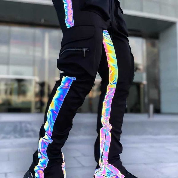 men's pants new mens casual jogger cargo pants man fashion harem pant loose trouser streetwear male trend pantalon homme reflective tec, Black
men's pants new mens casual jogger cargo pants man fashion harem pant loose trouser streetwear male trend pantalon homme reflective tec, Black