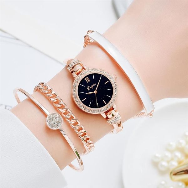 lvpai brand watch for women bracelet set fashion female dress ladies wrist watch luxury rose gold quartz watch set dropshiping304f, Slivery;brown
lvpai brand watch for women bracelet set fashion female dress ladies wrist watch luxury rose gold quartz watch set dropshiping304f, Slivery;brown