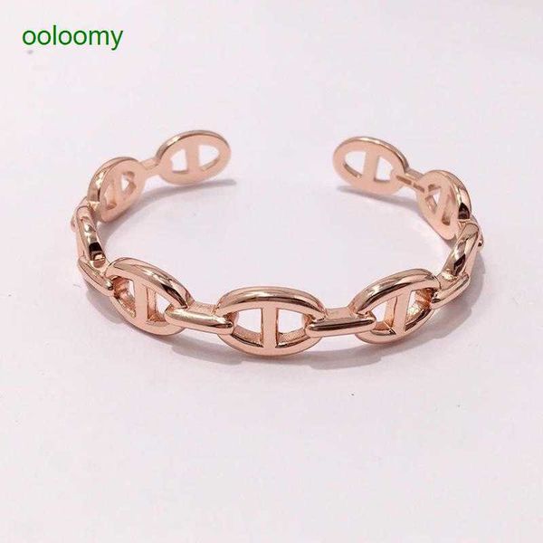 hemres designer bracelet straight fashion japanese pig nose hollow open adjustable gold bracelet for women hmy2, Black
hemres designer bracelet straight fashion japanese pig nose hollow open adjustable gold bracelet for women hmy2, Black
