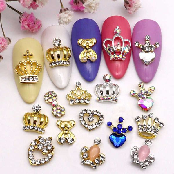 nail art decorations 10pcslot 3d nail art jewelry silver gold crown shape nail jewelry shining crystal rhinestones charm fashion nail access
nail art decorations 10pcslot 3d nail art jewelry silver gold crown shape nail jewelry shining crystal rhinestones charm fashion nail access