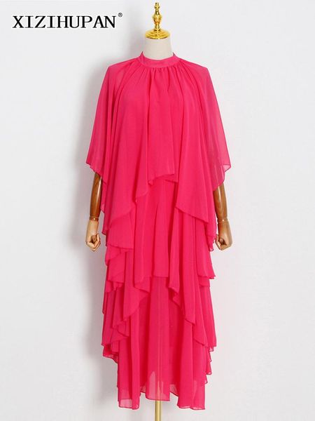 dress xizihupan solid casual dress for women round neck half sleeve patchwork ruffles fold pleated loose dresses female 2022 clothing, White
dress xizihupan solid casual dress for women round neck half sleeve patchwork ruffles fold pleated loose dresses female 2022 clothing, White