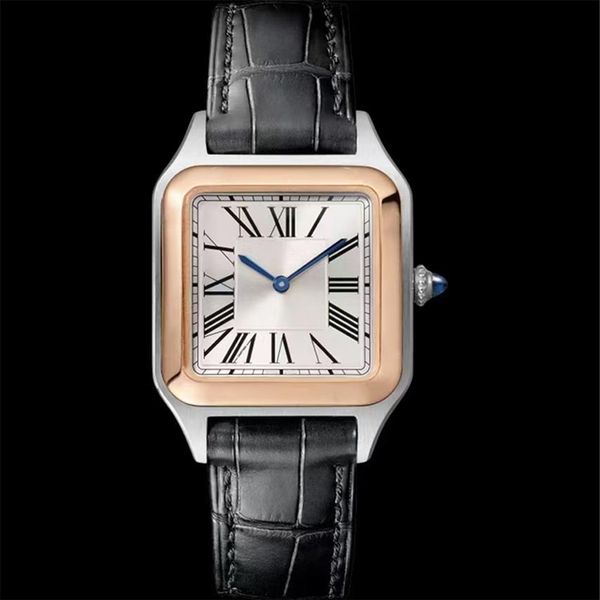orologio women watches full stainless steel leather strap square fashion matching wristwatch montre de luxe lady quartz watch226z, Slivery;brown
orologio women watches full stainless steel leather strap square fashion matching wristwatch montre de luxe lady quartz watch226z, Slivery;brown