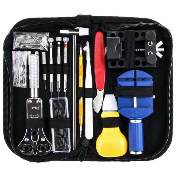 147pcs watch repair tool kit case opener link spring bar remover watchmaker tool 20 5x10x4 5cm271i
147pcs watch repair tool kit case opener link spring bar remover watchmaker tool 20 5x10x4 5cm271i