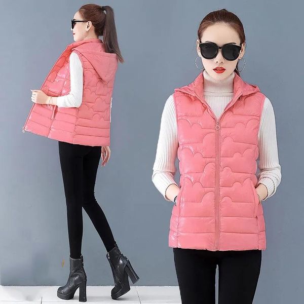 vests new sleeveless jacket women ultra light down vests slim jacket girl gilet lightweight windproof warm waistcoat female 5xl, Black;white
vests new sleeveless jacket women ultra light down vests slim jacket girl gilet lightweight windproof warm waistcoat female 5xl, Black;white