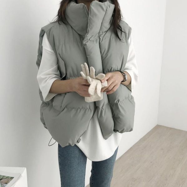 vests autumn and winter stand collar vest women fashion pocket retro cotton jacket ladies elegant casual zipper short vest ladies, Black;white
vests autumn and winter stand collar vest women fashion pocket retro cotton jacket ladies elegant casual zipper short vest ladies, Black;white