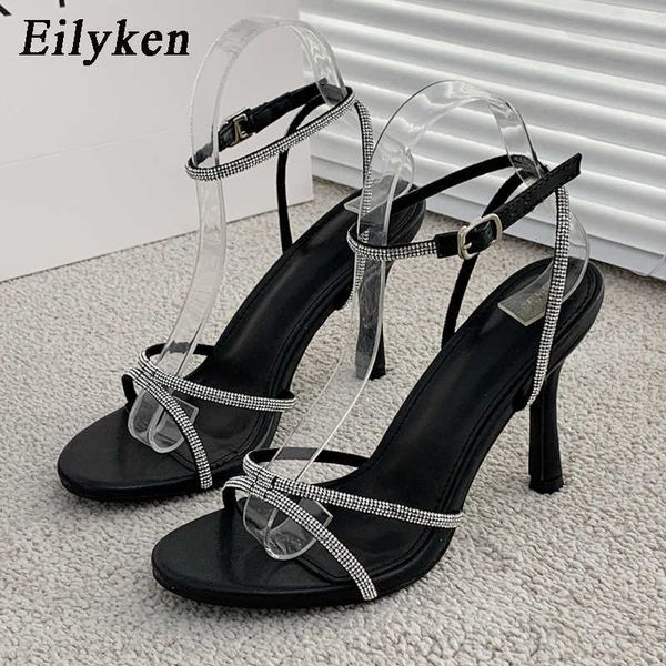 fashion design crystal buckles high heels sandals females peep toe clip-on strappy ankle strap pole dancing women shoes 230306, Black
fashion design crystal buckles high heels sandals females peep toe clip-on strappy ankle strap pole dancing women shoes 230306, Black