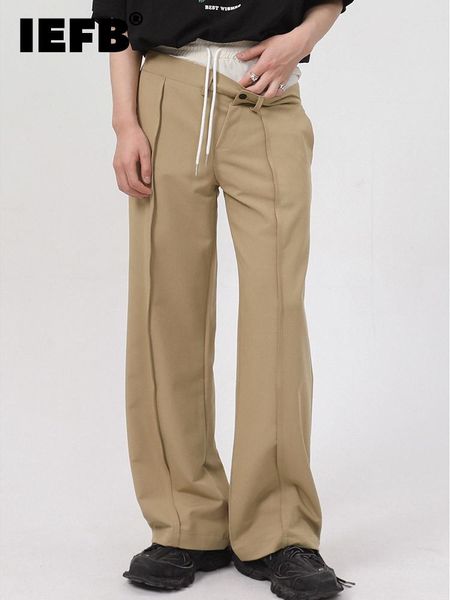 pants iefb men's wear 2022 pants summer new korean splicing design contrast color fake twopiece casual trousers fashion 9a3183, Black
pants iefb men's wear 2022 pants summer new korean splicing design contrast color fake twopiece casual trousers fashion 9a3183, Black