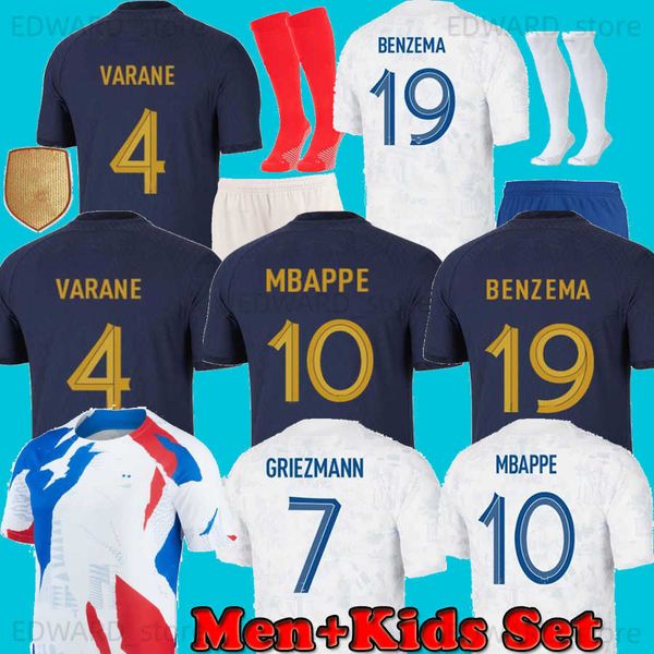 maillots de football french soccer jersey 2023 benzema mbappe griezmann 22 23 francia men kids kimpembe fekir maillot women shirt hommes kan, Black
maillots de football french soccer jersey 2023 benzema mbappe griezmann 22 23 francia men kids kimpembe fekir maillot women shirt hommes kan, Black