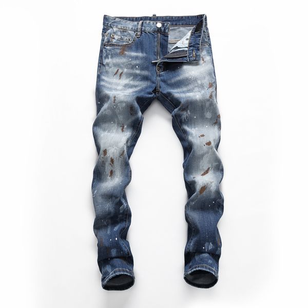 dsq phantom turtle men's jeans mens italian designer jeans skinny ripped cool guy causal hole denim fashion brand fit jeans men washed, Blue
dsq phantom turtle men's jeans mens italian designer jeans skinny ripped cool guy causal hole denim fashion brand fit jeans men washed, Blue