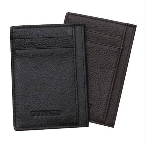 gubintu genuine leather men slim front pocket card case credit super thin fashion card holder trave wallet tarjetero hombre3044, Brown;gray
gubintu genuine leather men slim front pocket card case credit super thin fashion card holder trave wallet tarjetero hombre3044, Brown;gray