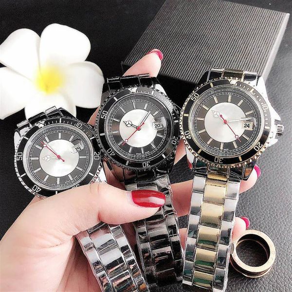 fashion wrist watch brand women's men's style metal steel band date quartz watches x55224d, Slivery;brown
fashion wrist watch brand women's men's style metal steel band date quartz watches x55224d, Slivery;brown