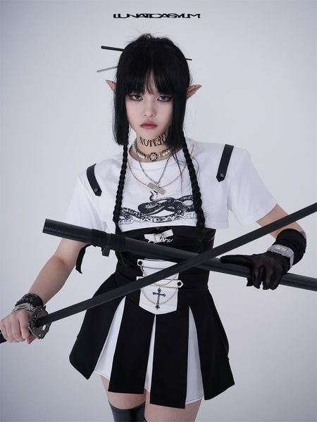 t-shirt lunaticasylm harajuku y2k punk style anime girl short crop shoulder pads cosplay costume blouse tshirts, White
t-shirt lunaticasylm harajuku y2k punk style anime girl short crop shoulder pads cosplay costume blouse tshirts, White