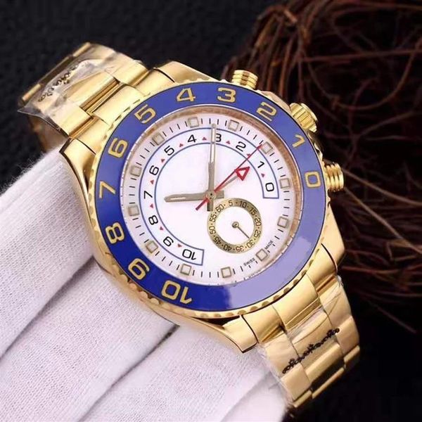 luxury watch master ii 44mm automatic mechanical men stainless steel watches yellow gold sweeping model 116688 self-winding239j, Slivery;brown
luxury watch master ii 44mm automatic mechanical men stainless steel watches yellow gold sweeping model 116688 self-winding239j, Slivery;brown