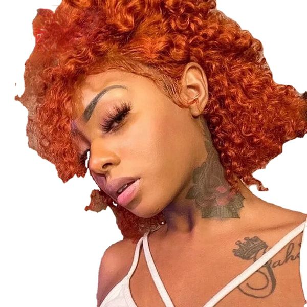 13x6 ginger curly human hair wig colored 360 lace frontal wig glueless 13x4 short bob wig lace front for women, Black;brown
13x6 ginger curly human hair wig colored 360 lace frontal wig glueless 13x4 short bob wig lace front for women, Black;brown