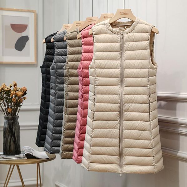 vests newbang 4xl long vest women ultra light down vest women lightweight waistcoat female down coat long slim sleeveless, Black;white
vests newbang 4xl long vest women ultra light down vest women lightweight waistcoat female down coat long slim sleeveless, Black;white