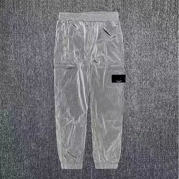 

pants st0ne classic men's pants toney embroidered waterproof metal windproof standard metal nylon brand overalls pant size m-2xl eef2, Black