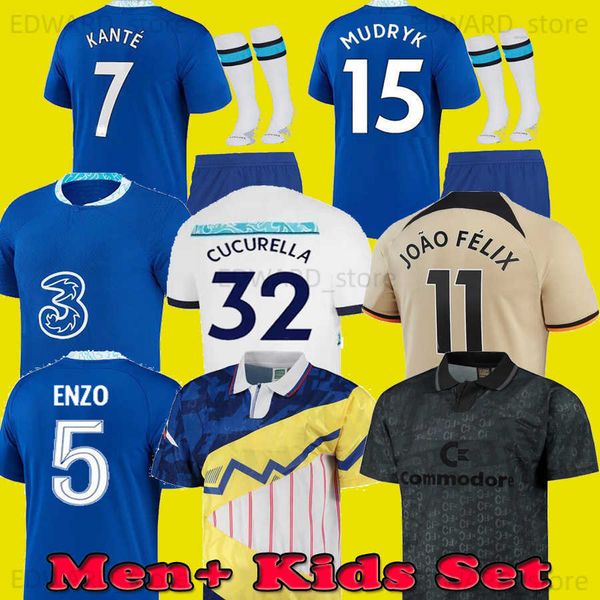 2023 cfc soccer jerseys enzo fernandez mudryk joao felix sterling fofana cucurella koulibaly pulisic mount kante 2022 chukwuemeka football s, Black
2023 cfc soccer jerseys enzo fernandez mudryk joao felix sterling fofana cucurella koulibaly pulisic mount kante 2022 chukwuemeka football s, Black