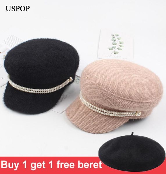uspop new winter caps women newsboy caps female pearl mink hair military caps vintage flat thick warm hats 2010134108343, Blue;gray
uspop new winter caps women newsboy caps female pearl mink hair military caps vintage flat thick warm hats 2010134108343, Blue;gray