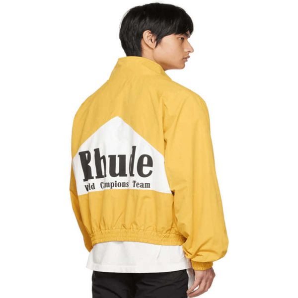men's jackets designer clothing casual coats rhude american high street trendy brand contrast color splicing trendy spring autumn thin, Black;brown
men's jackets designer clothing casual coats rhude american high street trendy brand contrast color splicing trendy spring autumn thin, Black;brown