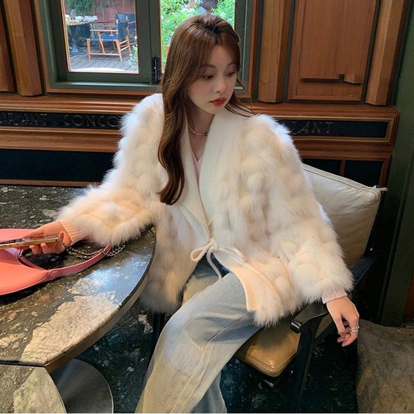 fur 2022 new style real fox fur coat winter women loose style knitted natural fox fur jacket belt female fashion outwear, Black
fur 2022 new style real fox fur coat winter women loose style knitted natural fox fur jacket belt female fashion outwear, Black