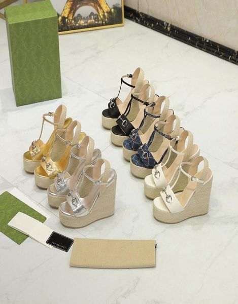 fashion platform sandals designer leather women high heels sandals summer women shoes rattan grass metal buckle large women h4223178, Black
fashion platform sandals designer leather women high heels sandals summer women shoes rattan grass metal buckle large women h4223178, Black