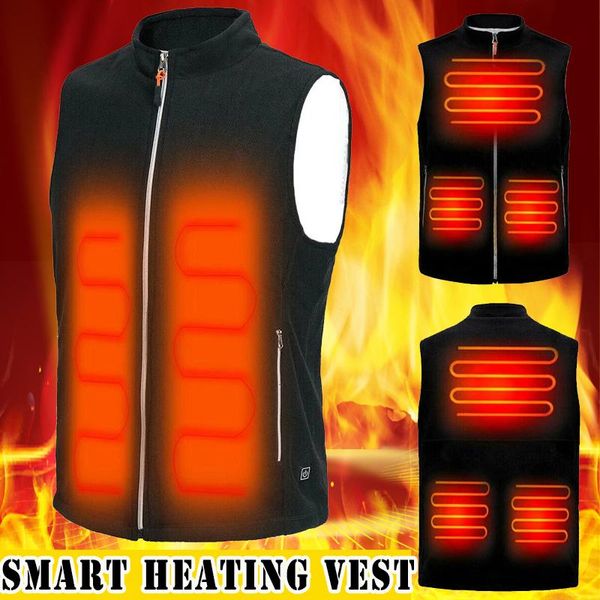 vests women outdoor usb heating vest jacket winter thermal flexible electric warm clothing waistcoat fishing women's vest, Black;white
vests women outdoor usb heating vest jacket winter thermal flexible electric warm clothing waistcoat fishing women's vest, Black;white