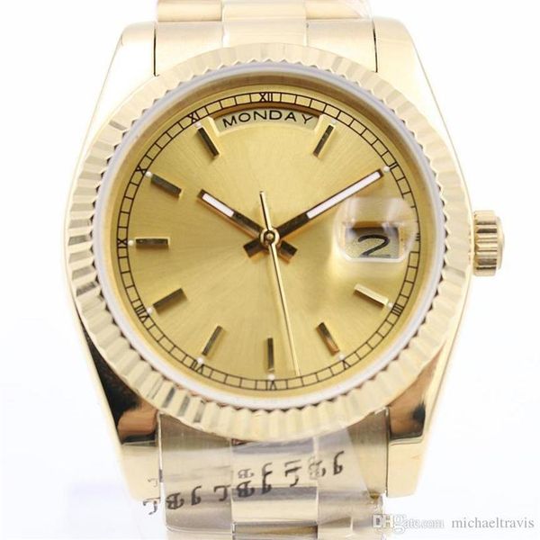 new 2019 mens watches fashion watches automatic watches mans mechinal watch 36mm size sapphire glass 18k gold mens watch2459, Slivery;brown
new 2019 mens watches fashion watches automatic watches mans mechinal watch 36mm size sapphire glass 18k gold mens watch2459, Slivery;brown