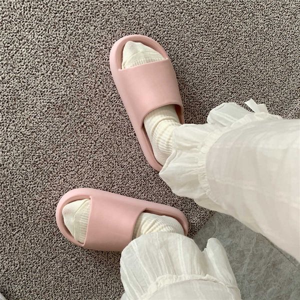 slippers summer couples at home men women's sals indoor outdoor wear bathroom bath solid color thick sandals 5529cs, Black
slippers summer couples at home men women's sals indoor outdoor wear bathroom bath solid color thick sandals 5529cs, Black