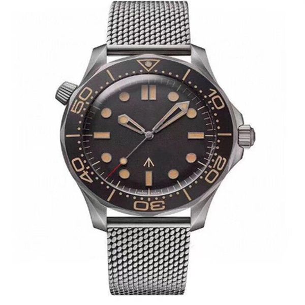 2022 designer nttd watch 42mm no time dead men's automatic mechanical movement luxury watch limited james bond 007 nato 300m249p, Slivery;brown
2022 designer nttd watch 42mm no time dead men's automatic mechanical movement luxury watch limited james bond 007 nato 300m249p, Slivery;brown