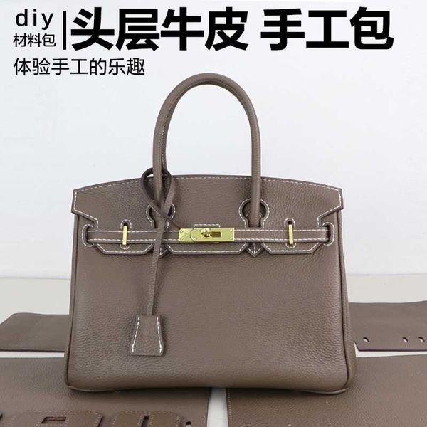 designer bag herms tote bag shoulder bag crossbody handmade bag diy material bag cowhide elephant grey litchi pattern genuine leather togo l
designer bag herms tote bag shoulder bag crossbody handmade bag diy material bag cowhide elephant grey litchi pattern genuine leather togo l