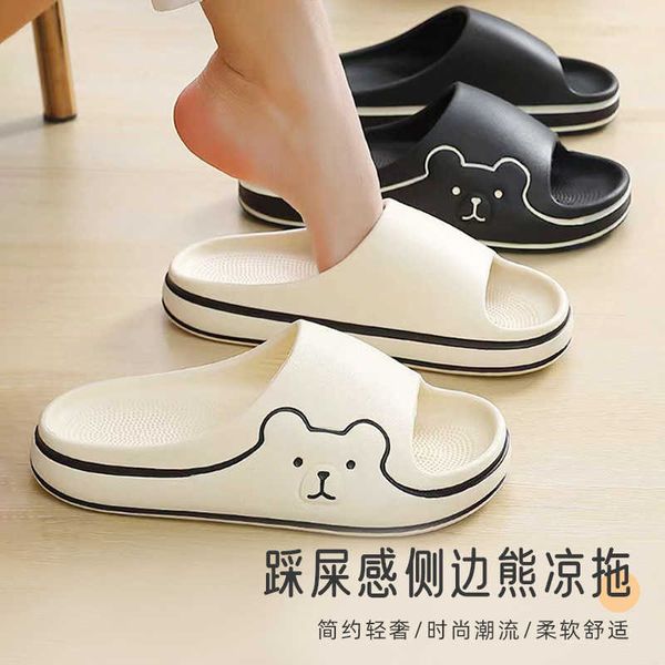 female couple bathing in bathroom non slip plastic slippers men wear sandals outside the home, Black
female couple bathing in bathroom non slip plastic slippers men wear sandals outside the home, Black
