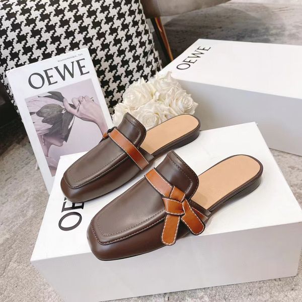 luxury gate slippers women muller slippers sandals fashion designer flat bow mueller shoes slippers summer mulle leather sandals szie35-40, Black
luxury gate slippers women muller slippers sandals fashion designer flat bow mueller shoes slippers summer mulle leather sandals szie35-40, Black