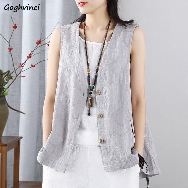 vests women vests summer simple solid fashion allmatch casual sleeveless baggy single breasted pockets cozy waistcoat female street, Black;white
vests women vests summer simple solid fashion allmatch casual sleeveless baggy single breasted pockets cozy waistcoat female street, Black;white
