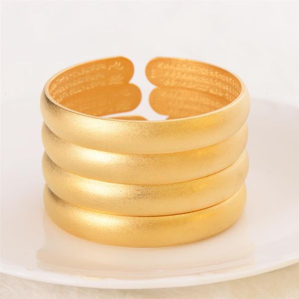 4 pcs fashion jewelry bangle 2021 trend 24 k fine solid gold gf matte cuff bracelet women retro high-quality bangles2751, Black
4 pcs fashion jewelry bangle 2021 trend 24 k fine solid gold gf matte cuff bracelet women retro high-quality bangles2751, Black