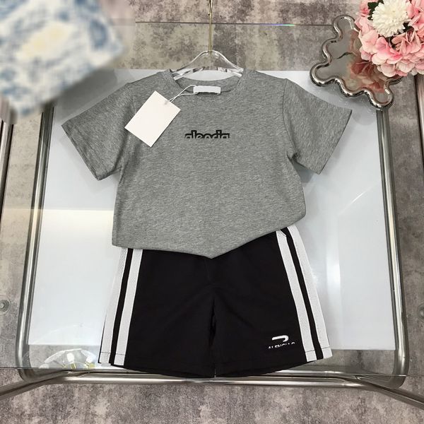 boys gray designer sports sets brand children t shirts with shorts two pieces sets high end kids summer tracksuits embroidery logo 2023 chil, White
boys gray designer sports sets brand children t shirts with shorts two pieces sets high end kids summer tracksuits embroidery logo 2023 chil, White