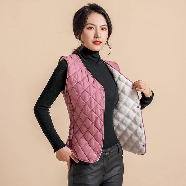 vests jacket vest women's winter down cottonpadded vest ladies bra wear short light chaleco mujer, Black;white
vests jacket vest women's winter down cottonpadded vest ladies bra wear short light chaleco mujer, Black;white