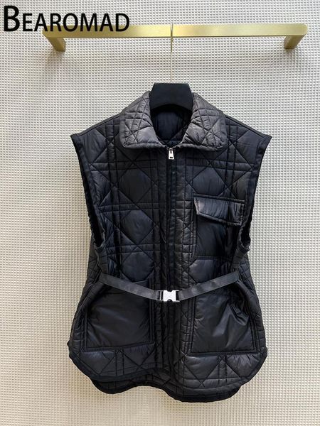 vests bearomad runway fashion autumn winter black waistcoat coat women's turndown collar sleeveless pockets sashes straight slim coat, Black;white
vests bearomad runway fashion autumn winter black waistcoat coat women's turndown collar sleeveless pockets sashes straight slim coat, Black;white