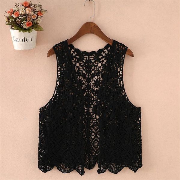 vests 2022 fashion chic big size women solid lace cardigan vest elegant office lady short coat outwear summer sleeveless jackets 1775, Black;white
vests 2022 fashion chic big size women solid lace cardigan vest elegant office lady short coat outwear summer sleeveless jackets 1775, Black;white