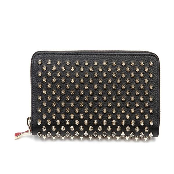 men women genuine cow leather red line with spikes fashion wallets ladies new party wallets holders268i, Red;black
men women genuine cow leather red line with spikes fashion wallets ladies new party wallets holders268i, Red;black