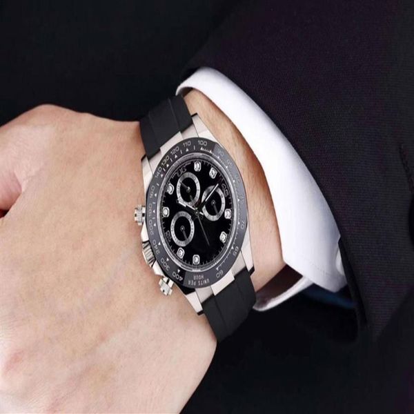 -selling high-quality watch 116519ln no cosmograph rubber strap chronograph 2813 movement black dial automatic men's watc247j, Slivery;brown
-selling high-quality watch 116519ln no cosmograph rubber strap chronograph 2813 movement black dial automatic men's watc247j, Slivery;brown