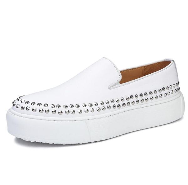 white men rivet shoes handmade sharp rivets man fashion street loafers thick bottom platform men039s increased sneaker heel 4cm3854835, Red;white
white men rivet shoes handmade sharp rivets man fashion street loafers thick bottom platform men039s increased sneaker heel 4cm3854835, Red;white